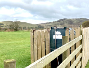 A domestic oil tank to illustrate advice with domestic oil spills